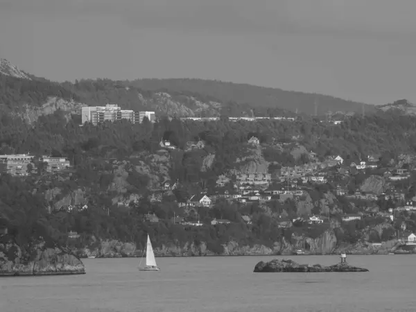 Ville Bergen Norvège — Photo