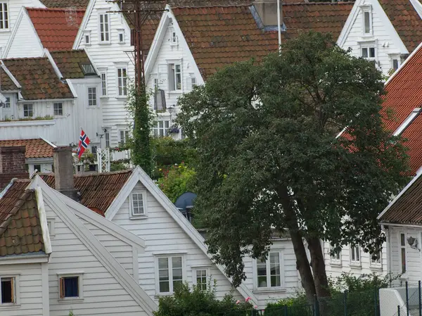 Norveç 'teki Stavanger şehri.