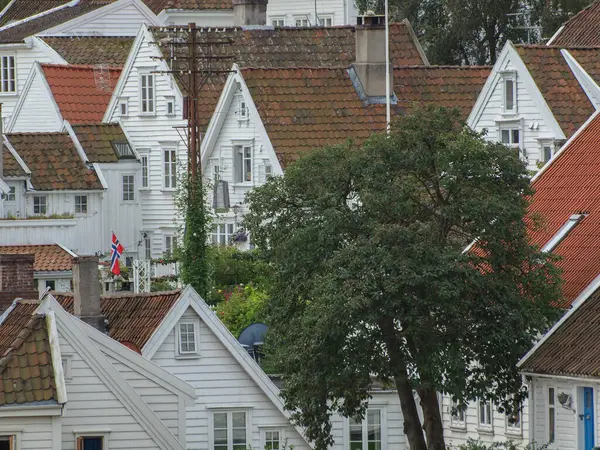 Norveç 'teki Stavanger şehri.