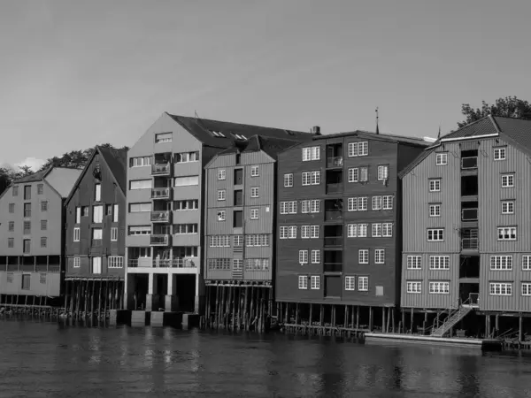 ノルウェーのトロンハイム市 — ストック写真