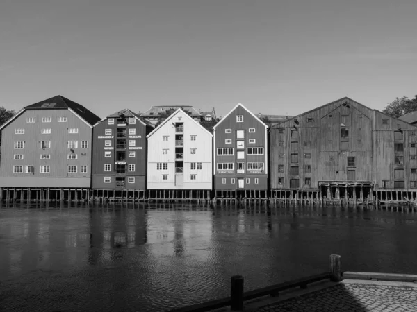 Şehir trondheim Norveç'te