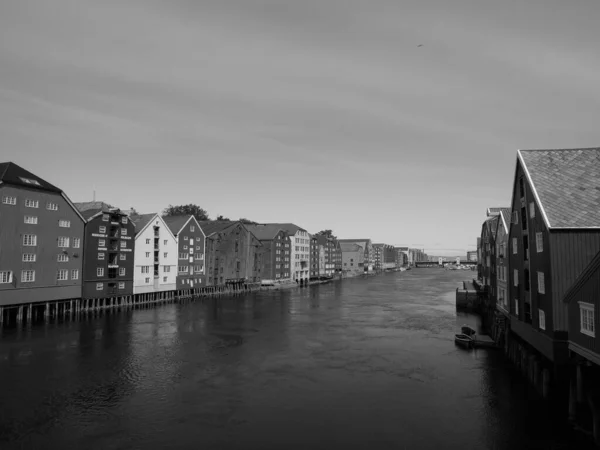 Città Trondheim Norway — Foto Stock