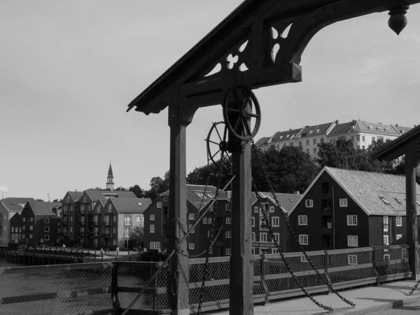 Ciudad Trondheim Norway — Foto de Stock