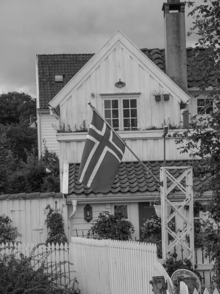 City Stavanger Norway — Stockfoto
