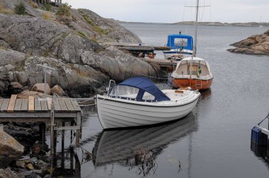 skarhamm at the baltic sea in sweden