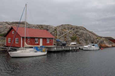 skarhamm at the baltic sea in sweden