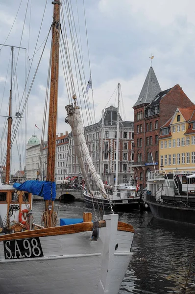 Copenhagen City Denmark — стоковое фото