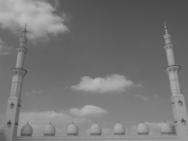 BAE 'deki Abu dhabi şehri.