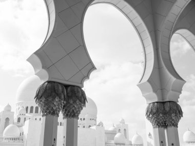 BAE 'deki Abu dhabi şehri.