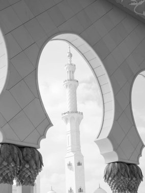 BAE 'deki Abu dhabi şehri.