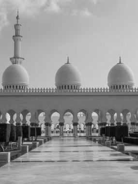 BAE 'deki Abu dhabi şehri.