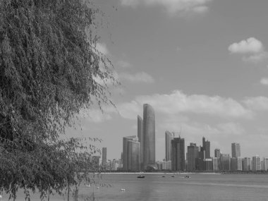 BAE 'deki Abu dhabi şehri.