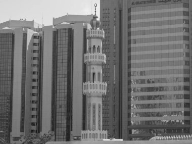 BAE 'deki Abu dhabi şehri.