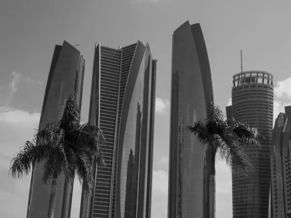 City Abu Dhabi Uae — Stock Photo, Image