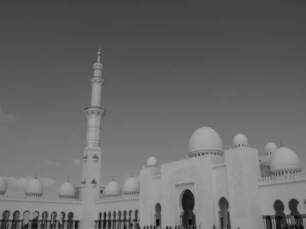 Staden Abu Dhabi Förenade Arabemiraten — Stockfoto
