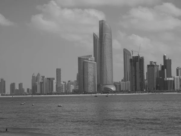City Abu Dhabi Uae — Fotografia de Stock