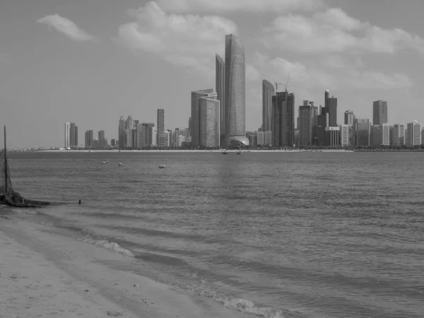 City Abu Dhabi Uae — Stock Fotó