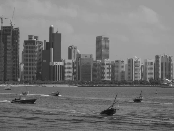 City Abu Dhabi Uae — Fotografia de Stock