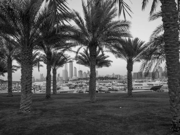Πόλη Του Abu Dhabi Στα Ηαε — Φωτογραφία Αρχείου