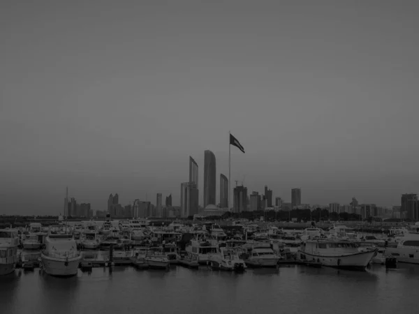 City Abu Dhabi Uae — Stock Fotó