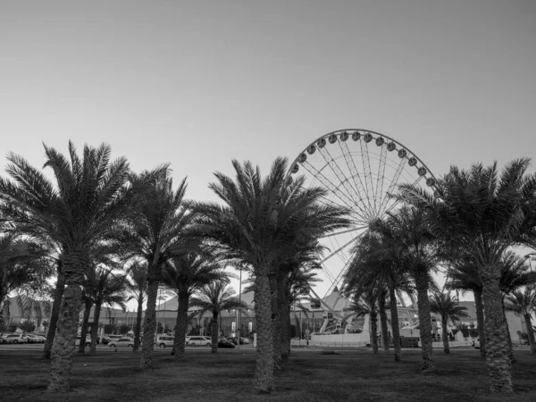 Stad Abu Dhabi Verenigde Arabische Emiraten — Stockfoto