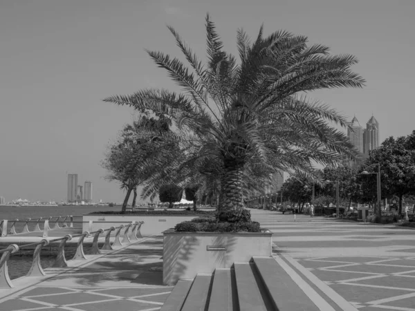 Ville Abu Dhabi Aux Eau — Photo