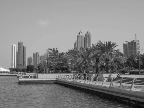 City Abu Dhabi Uae — Stock Photo, Image