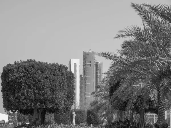 阿联酋的阿布哈比市 — 图库照片