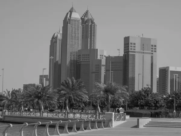 City Abu Dhabi Uae — Zdjęcie stockowe