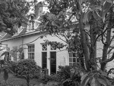 Hollanda 'daki Leiden şehri.