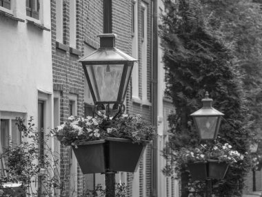 Hollanda 'daki Leiden şehri.