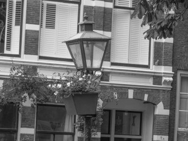 Hollanda 'daki Leiden şehri.