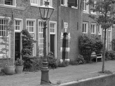 Hollanda 'daki Leiden şehri.