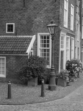 Hollanda 'daki Leiden şehri.