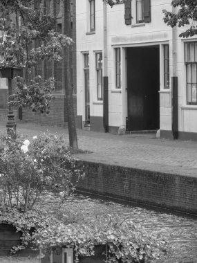 Hollanda 'daki Leiden şehri.