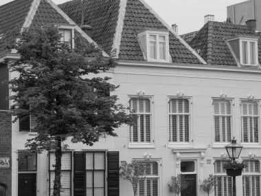 Hollanda 'daki Leiden şehri.