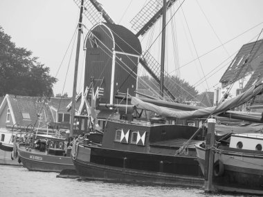 Hollanda 'daki Leiden şehri.