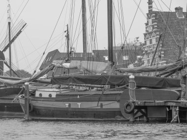Hollanda 'daki Leiden şehri.
