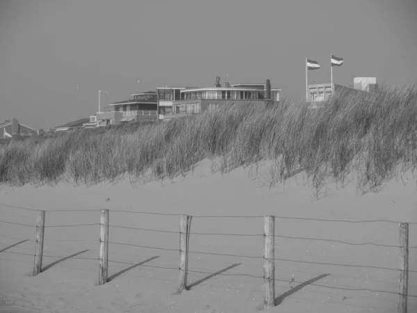 Katwijk Zee Zaświatach — Zdjęcie stockowe