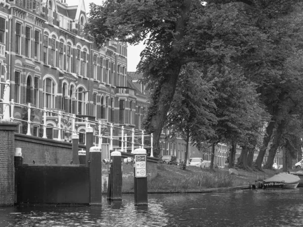 Stad Leiden Holland — Stockfoto