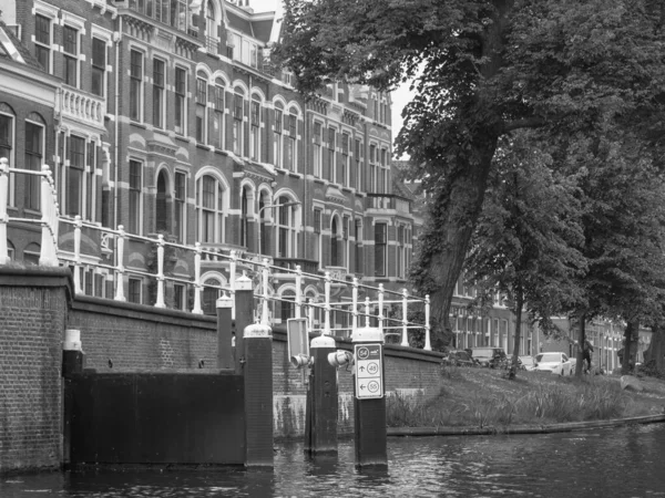 Cidade Leiden Holland — Fotografia de Stock
