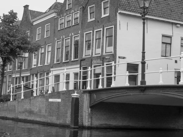 Ciudad Leiden Los Países Bajos — Foto de Stock