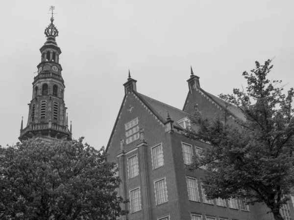 Stad Leiden Nederland — Stockfoto