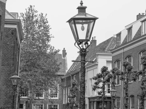 Staden Leiden Nederländerna — Stockfoto