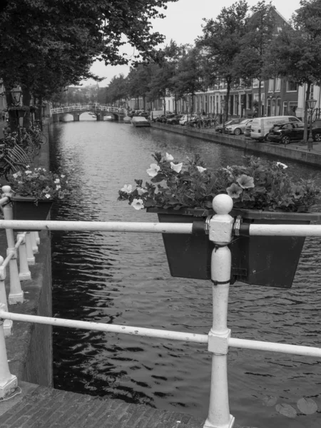 Ciudad Leiden Los Países Bajos — Foto de Stock