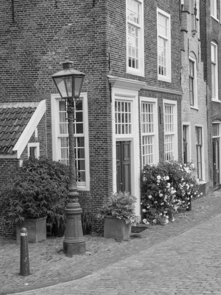 Місто Лейден Нідерландах — стокове фото