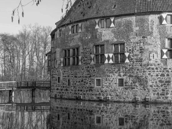 Het Oude Kasteel Van Visvangst Duitsland — Stockfoto