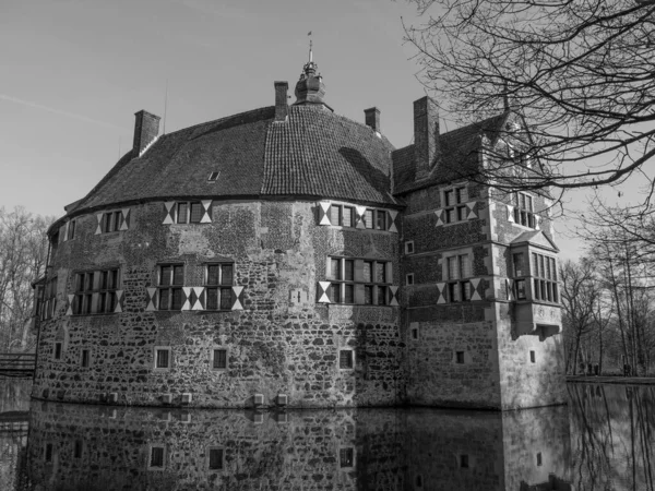 Het Oude Kasteel Van Visvangst Duitsland — Stockfoto