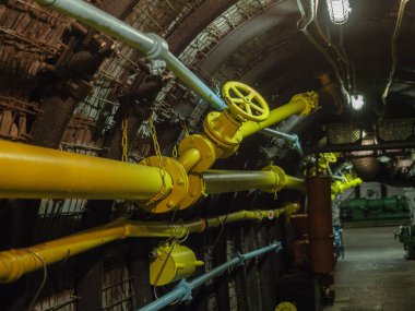 Alman ruhr bölgesinde eski kömür ocağı