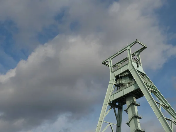 Alman Ruhr Bölgesinde Eski Kömür Ocağı — Stok fotoğraf